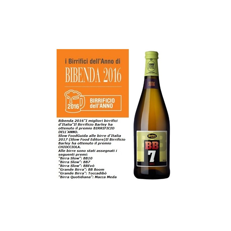 BB7, Italian Grape Ale with fresh worst from white grapes