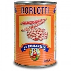 Boiled beans Borlotti