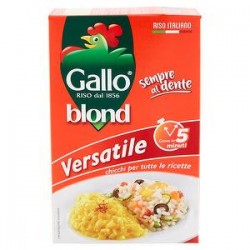 Parboiled blond rice