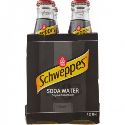 SODA WATER SCHWEPPES