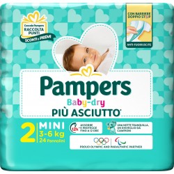 PANNOLINI PAMPERS BABY DRY...