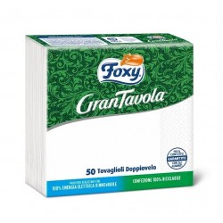 FOXY TWO-PLY NAPKINS 33x33cm