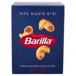 PASTA BARILLA PIPE RIGATE N°91
