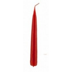 Conical, red, 20 cm.