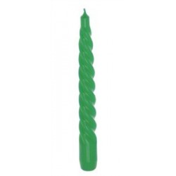 Spiral, dark green, 20 cm.